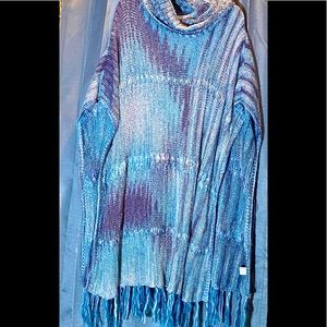 Womens sweater shawl